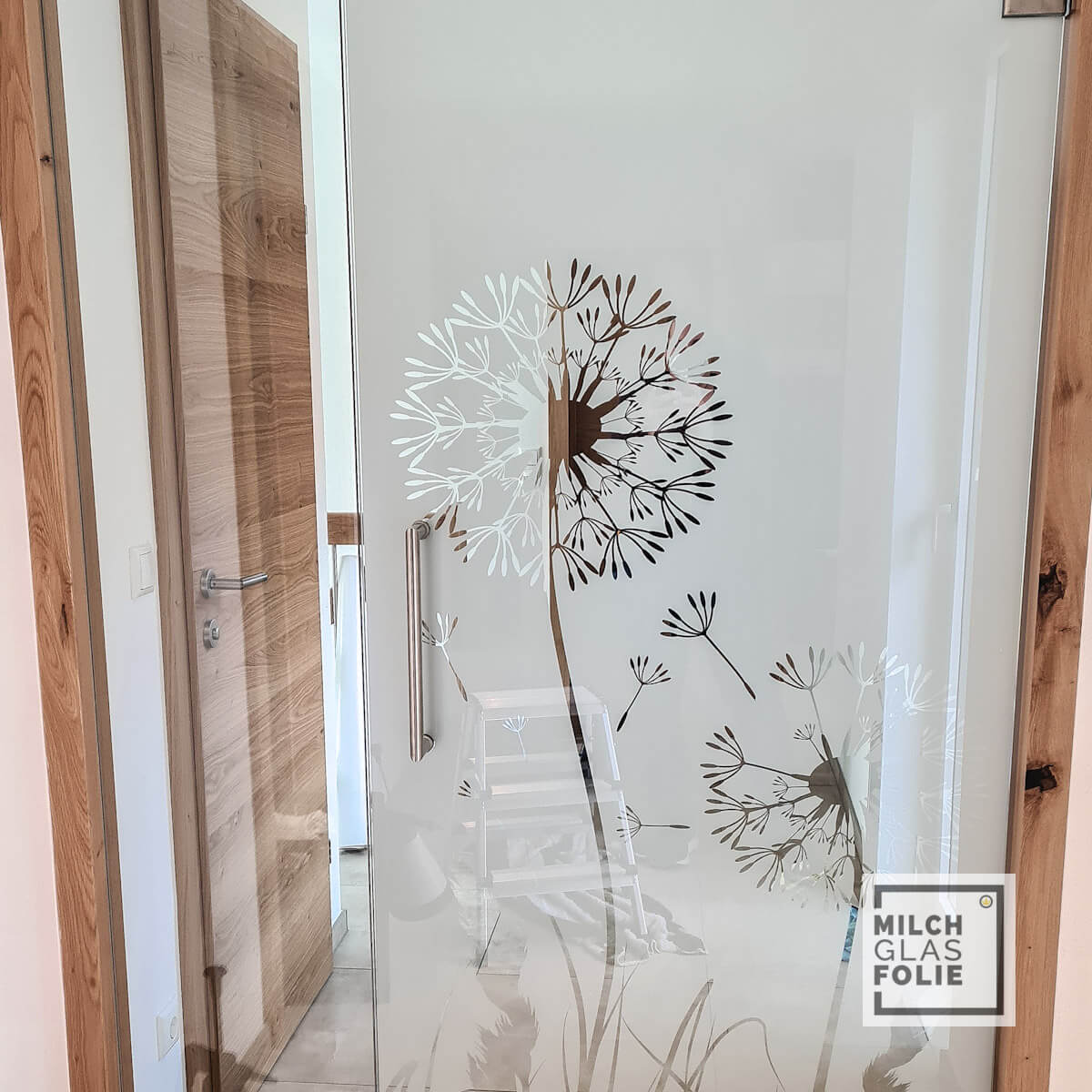 Glasfolie Fensterfolie Frosted (L x B: 200 x 60 cm, Frost